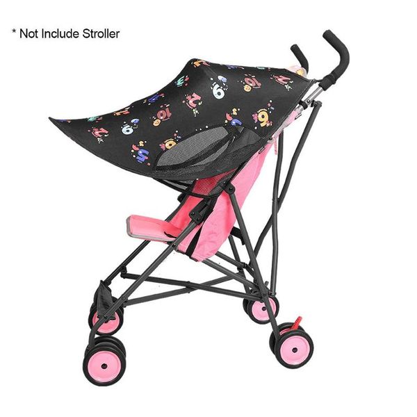 

baby stroller widen sun shade awning print umbrella canopy stroller sun shade cover