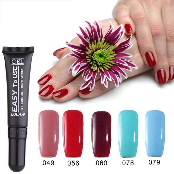 

lulaa 2019 new arrival primer 10ml color gel nails polish uv led nail polish varnish for manicure nails art varnish vernis ongle