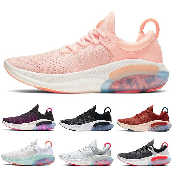 

designer joyride running shoes platinum tint men women neon green hyper pink bred core black trainer sport sneaker size 36-45 outdoors