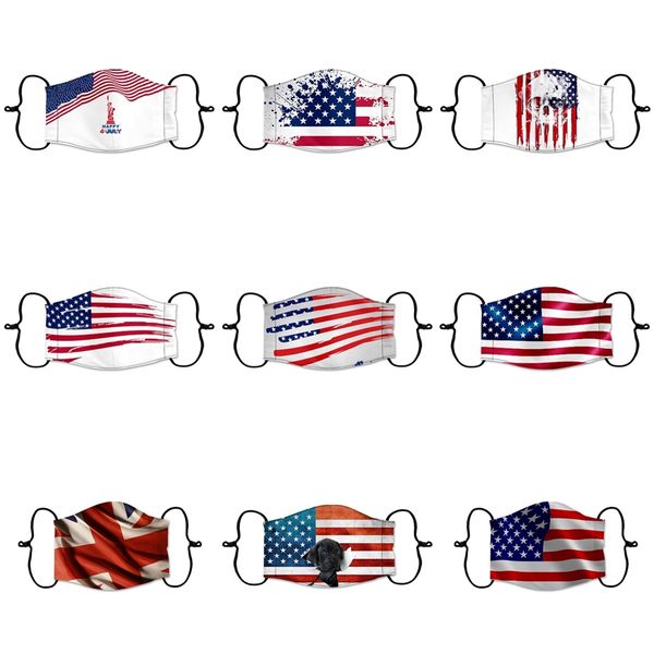 

face breathing valve mask wit 2 1pcs pm2.5 filters anti dust earloop adjustable print reusable mouth masks breathable designer masks ljja #6