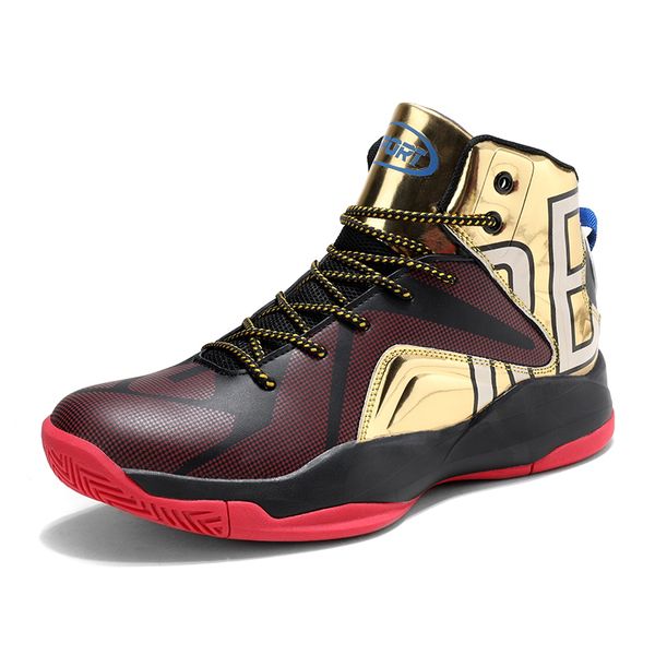 

men casual shoes comfortable lightweight high shoes for men breathable air cushion shockproof trendy male, Black