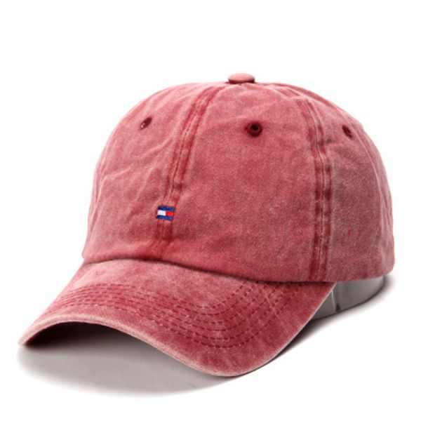 Großhandel-Gute Qualität Mode Baumwolle Wasser Waschen Hut 2017 Frauen Baseball Kappe Herren Sommer Visier Sonnenschutz Hut Jean Snapback caps Denim Leinwand