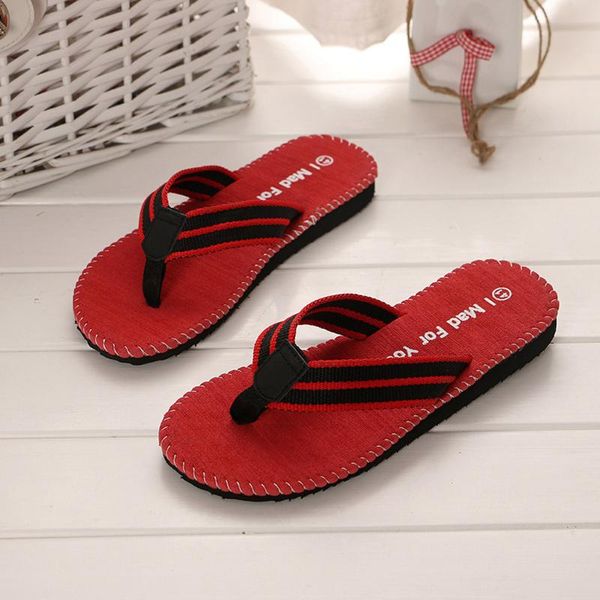 

mens slippers funny men's summer beach breathable shoes sandals male slipper flip-flops flat shoes big size tide slippers 2020, Black