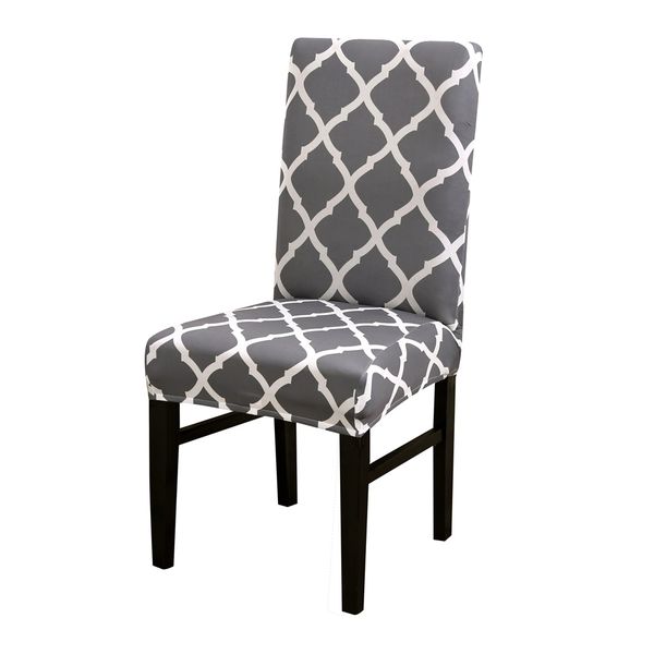 

stretch elastic spandex chair cover dining seat cover for banquet anti-dirty removable wedding restaurant l