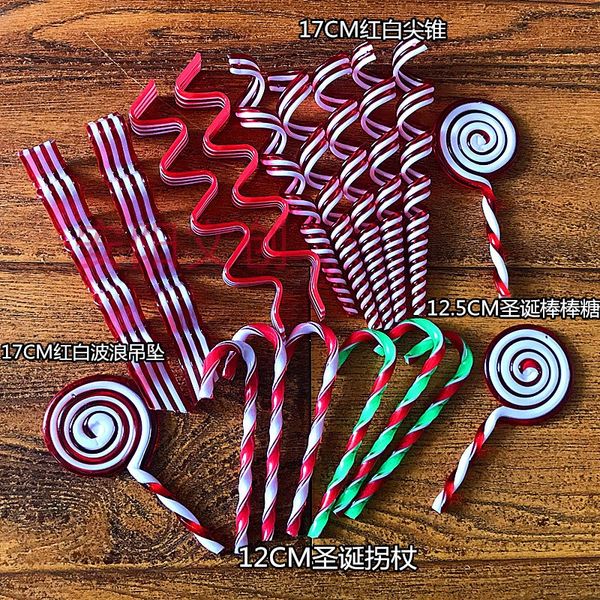 

christmas gifts christmas tree pendant window scene arrangement acrylic crutches