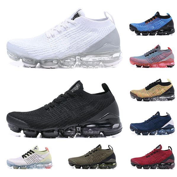 

2019 new tn fly 3 0 men women running hoe triple white black blue red knit 3 0 brand port outdoor de igner neaker hoe