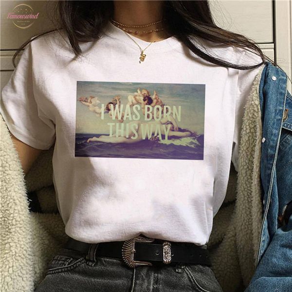 

feminists harajuku t shirt women feminism cap sleeve grl pwr ullzang t shirt girl power 90s graphic tshirt grunge aesthetic tees, White