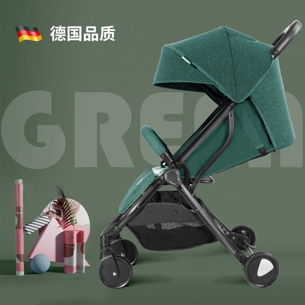 

baby stroller can sit and lying ultra-light baby umbrella easy folding child car carry on the plane