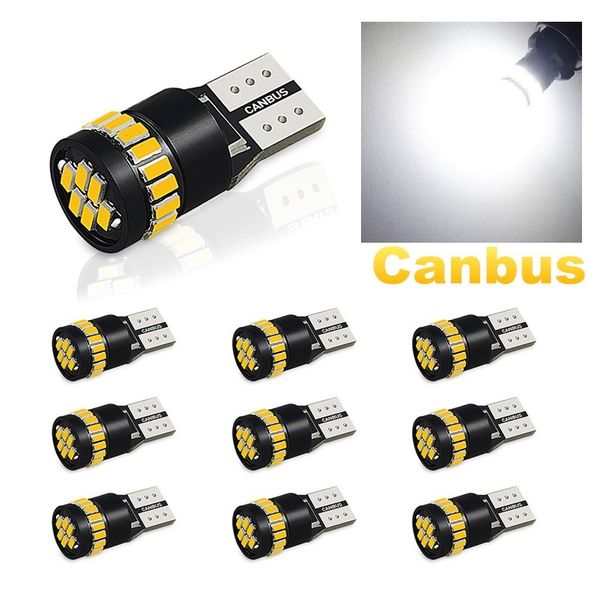 

eurled 10x canbus led t10 w5w parking wedge light clearance lamp for mitsubishi asx lancer 10 outlander 2013 pajero l200 expo