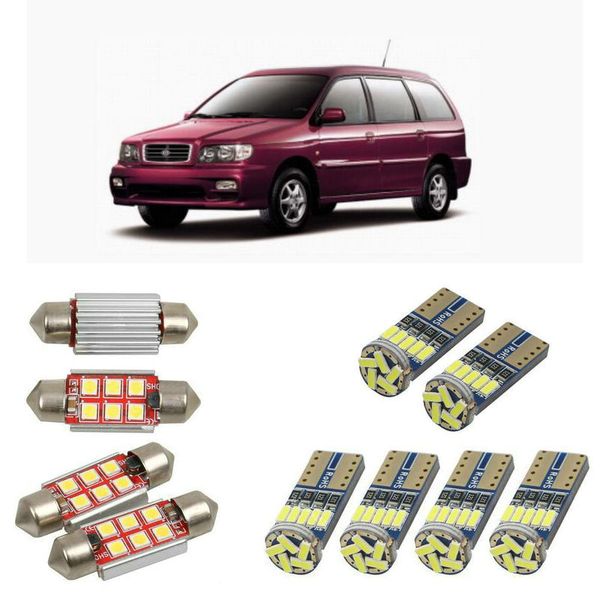 

interior led car lights for kia joice minivan k2500 sd flat bulbs for cars license plate light 4pc