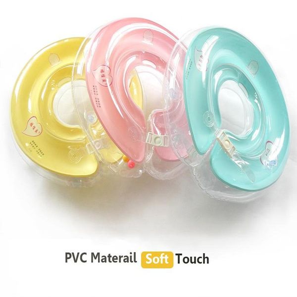 

baby swimming neck ring inflatable infant safety float rings swim bath baby accessoires toys for childern kids the rubber ring