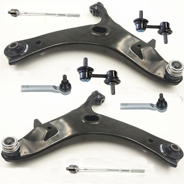 

2008-2012 subaru forester 8pc front lower control arm set & suspension kit