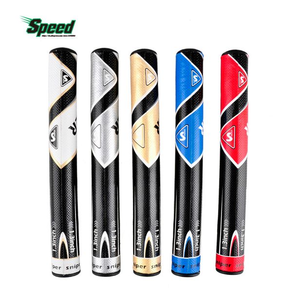 

2017 selling golf grip 1.3inch ultralight golf putter five colors exclusive design grips