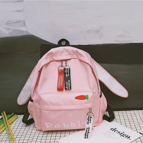 

cute animal ears school bag large capacity women backpacks casual fashion notebook backpack for teenag girls children travel bag