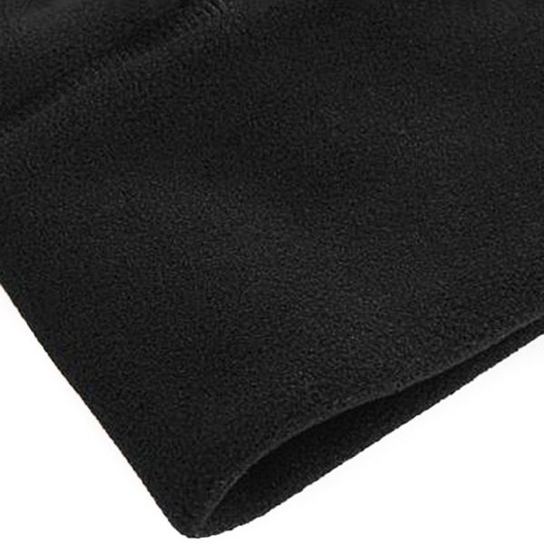 

2018 winter solid color soft warm watch cap polar fleece thickened military army beanie hat windproof outdoor, Blue;gray