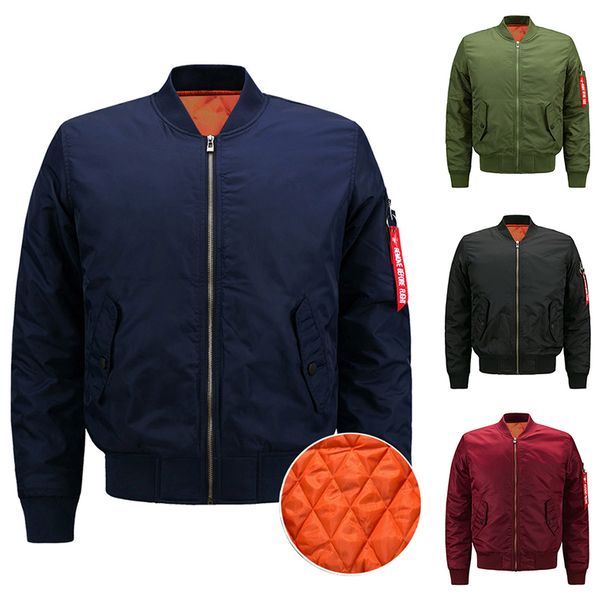 

drop shipping loozykit fashion fall winter warm zipper closure baseball short bomber jacket ma01 pilot baseball shirt tide suit, Black;brown