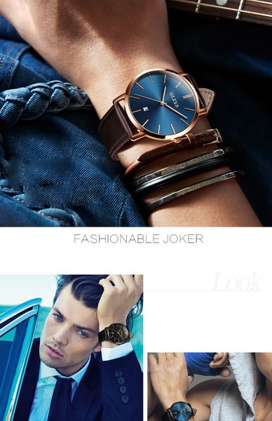 

watches cross-border explosion models slim waterproof quartz watch men and women couple watches wholesale dw, Slivery;brown