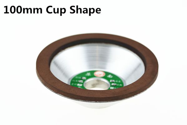

jrealmer cup shape 100mm diamond grinding wheel processing saw blade cutter grinder 20mm hole