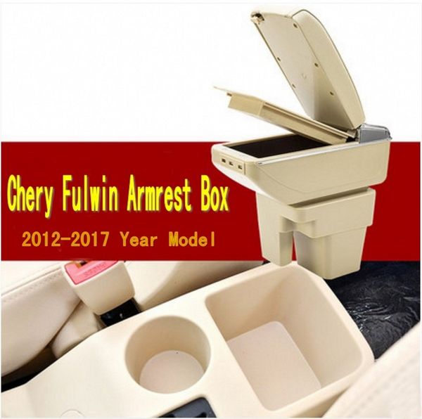 

for chery fulwin 2 armrest box central store content storage box