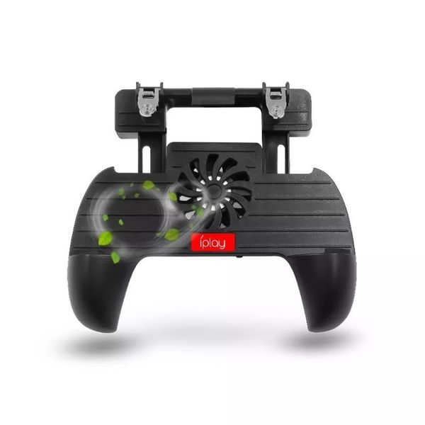 GamePad Refrigeração Fan Jogo Controlador Telescópico Grip Handle para Pubg Mobile Game for I0s Android Built-in 4000mah Li Battery Carga para telefone