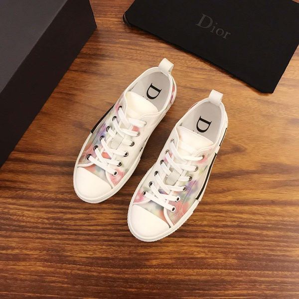 

2020 new floral technology canvas high-diagonal casual shoes 3m men's luxury designer shoes men's and women's running shoes 3, Black