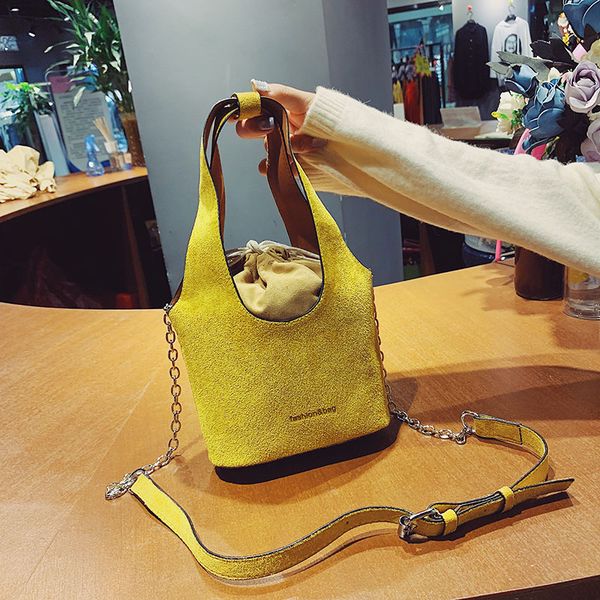 

зимняя леопардовая замшевая сумка ведро из двух частей набор простых овощных корзин одно плечо косой оседлать сумочку