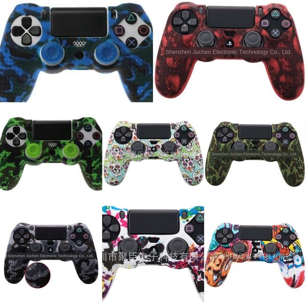 

ng9zc ps4 controller custom buttons transparent clear housing gamepad shell case full cover kit replacement for sony playstation 4 v1