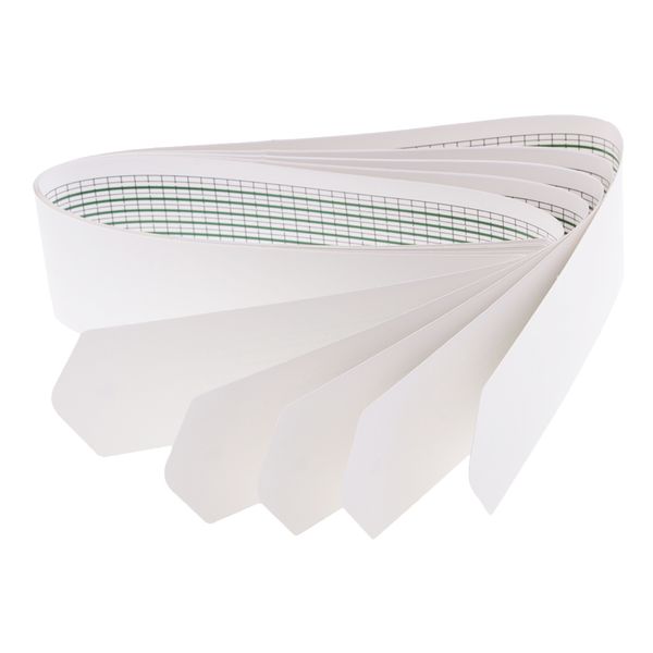 

5 pieces 48cm blank paper strips diy hand crank mechanical music box 15 note