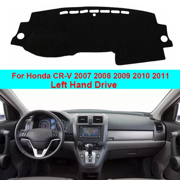 

car inner dashboard cover dash mat carpet cushion for cr-v crv 2007 2008 2009 2010 2011 dash board cover dashmat lhd