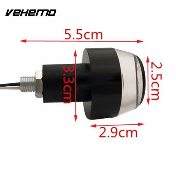 

vehemo flowing turn signal light replacement indicator light universal bulb signal lamp amber durable refit