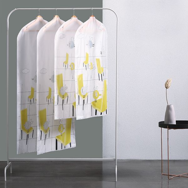 

balleenshiny clothes dust cover dust bag hanging transparent clothing clothes bag cover storage suit household