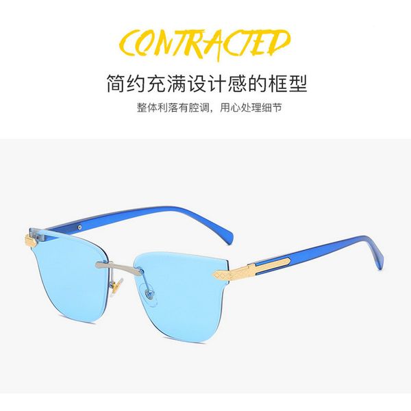 

gradient frameless sunglasses fashion women frameless sunglasses big frame gradient ocean piece glasses gradient frameless xhnf3 agvdt, Blue