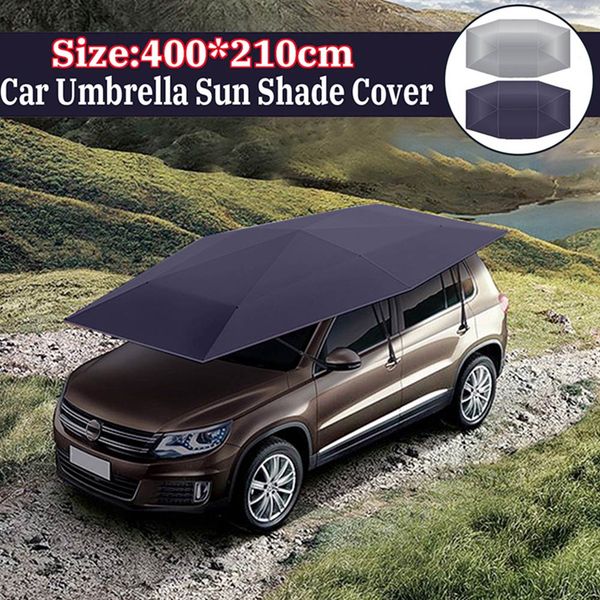 

car umbrella sun shade cover tent cloth canopy sunproof 400x210cm for outdoor bx*