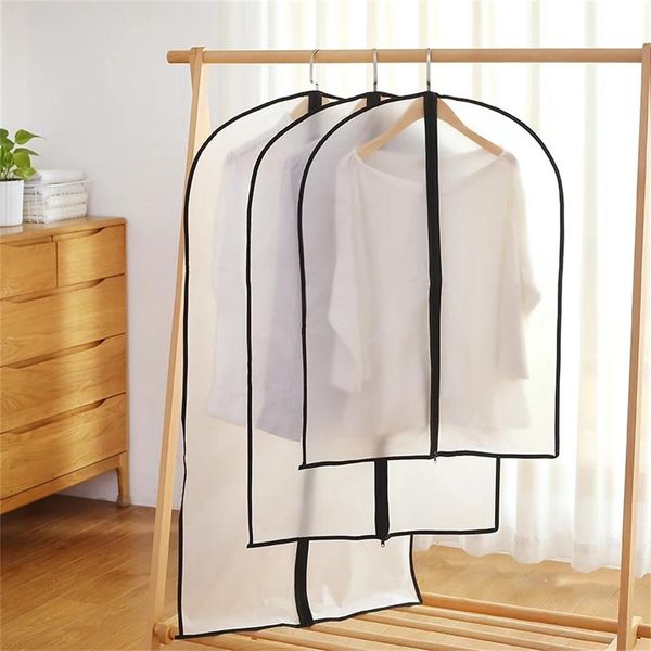 

thicken clothing dust cover garment suit dress jacket clothes coat dustproof cover protector travel bag household dustproof