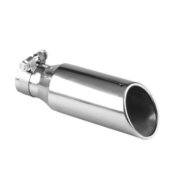

10.3"inch stainless steel car exhaust muffler tip pipe 2.5" inlet 3" outlet