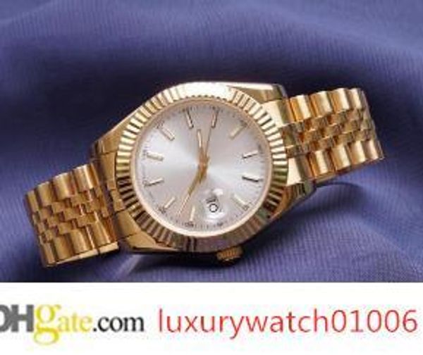 

fasion selling watch sports automatic mechanical two tone gold dial designer wristwatch reloj fashion dress casual watches simple