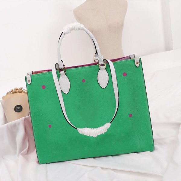 

new style totes big letter flower women handbag fashion women handbags size 41x34x19 cm model m44571