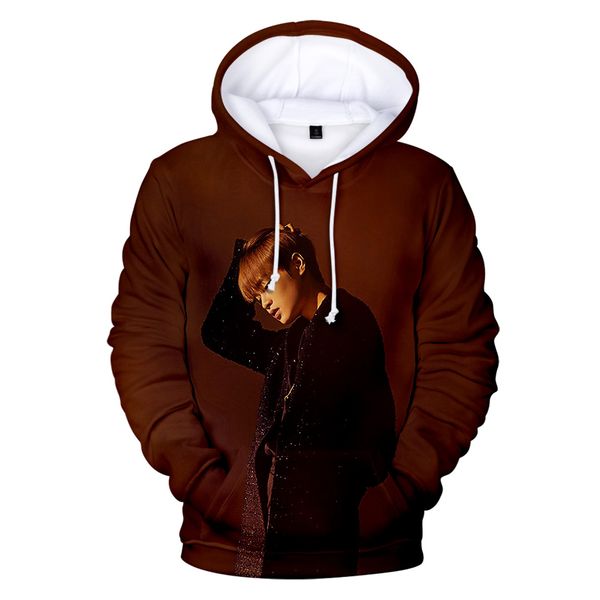 

aikooki ab61x 3d hoodies men/women sweatshirts spring/autumn fashion kpop hoodie boys/girls casual long sleeve outwear coat, Black