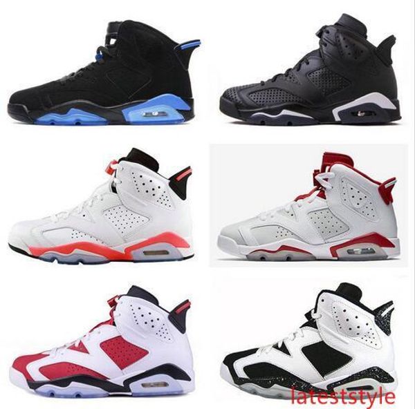 

классические 6 oreo unc 6s черный синий белый инфракрасные ботинки баскетбола кармин черный кот alternate красный спортивный синий темно-бор