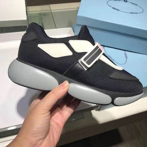 

womens sneakers shoes 2020 fashion breathable sapato feminino hook loop mixed color runway platform shoes women low shoes, Black