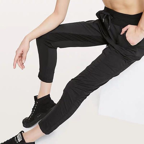 

Zxl090 women yoga treet to tudio pant unlined gym port women legging tretch fabric draw tring harlan pant ankle length