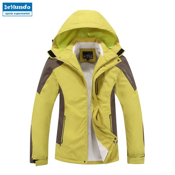 

winter women ski snowboard jacket waterproof fleece thermal ski-wear outdoor ski suit female mountain hiking jacket clothing
