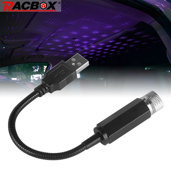 

мини-автомобиль led крыша star ночник проектор звезда купол с usb декоративные лампы вращение гибкая настройка 5v