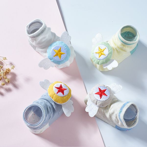 

socks 6 pairs baby boy cartoon ball comfot born kids casual clothes accessories for toddler, Pink;yellow