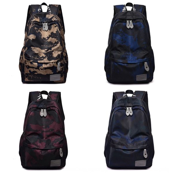 

jhwi2 oxford cloth wear-resistant camouflage leisure travel outdoor waterproof large capacity oxford cloth backpack backpack personalized st