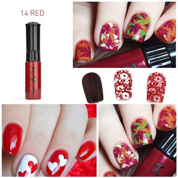 

stamp polish 1 bottle/lot nail polish & stamping nail art 31 colors optional 10g stamping gel nails lacquer