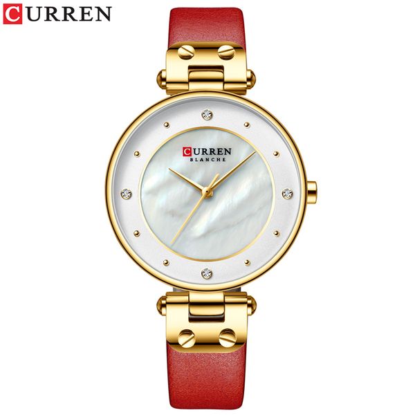 

watch women luxury fashion casual waterproof quartz watches leather strap sport ladies elegant wrist watch girl, Slivery;brown