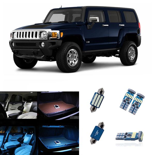 2018 Canbus No Error White Car Super Bright Led Light Bulbs Interior Package Kit Map Dome Trunk Lamp For Hummer H3 2007 2010 From Bestliner 27 12