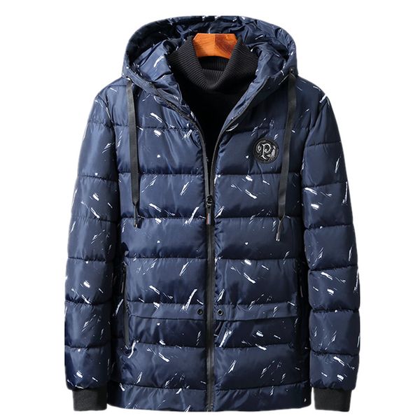 

large size men winter jacket thicken warm hooded cotton-padded coat jacket zipper outwear overcoat parka men plus size 8xl, Tan;black