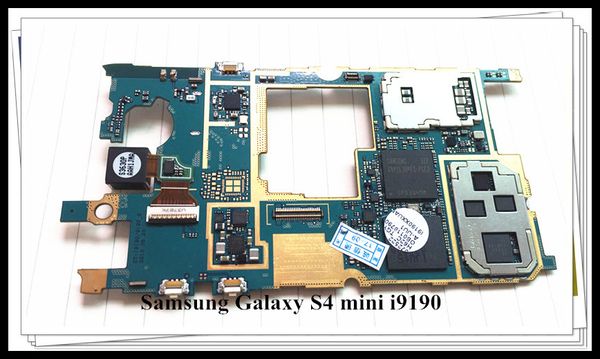 

unlocked original google chips logic board for samsung galaxy s4 mini i9190/i9195 motherboard clean imei ing